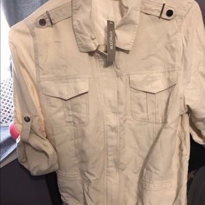 Chico’s open button shirt